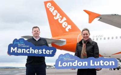 EasyJet expands presence at Belfast City Airport with two additional routes